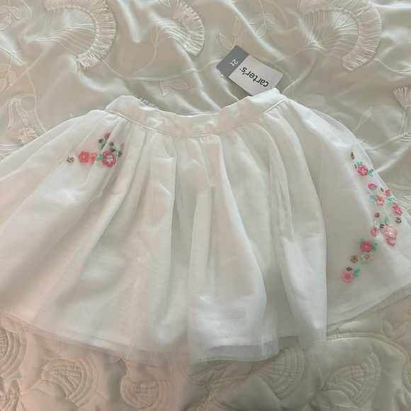 Carters toddler white tutu - Picture 1 of 5